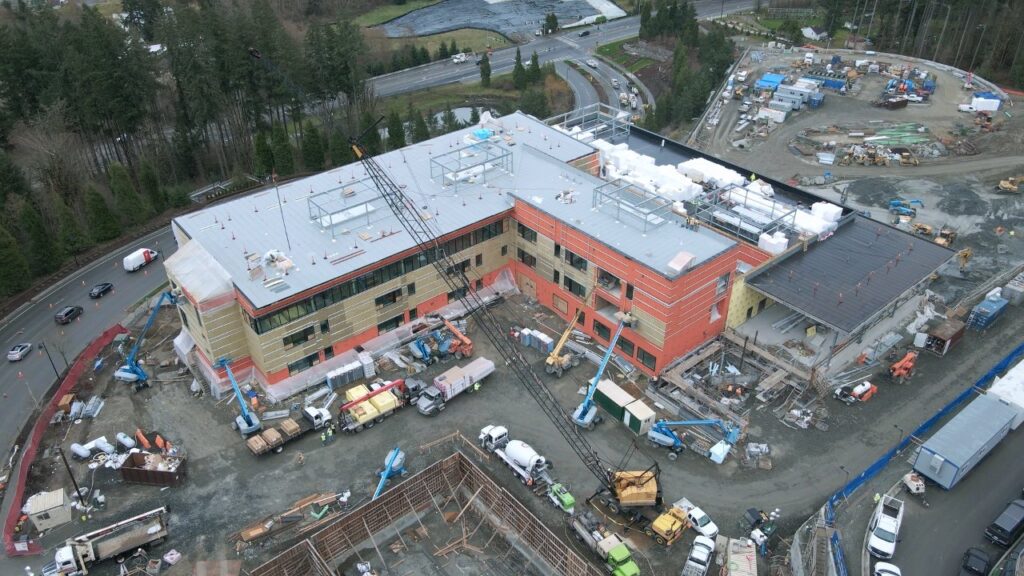 Picture of Construction of Issaquah Middle School