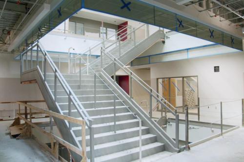 Stairs of Thomas Jefferson High School